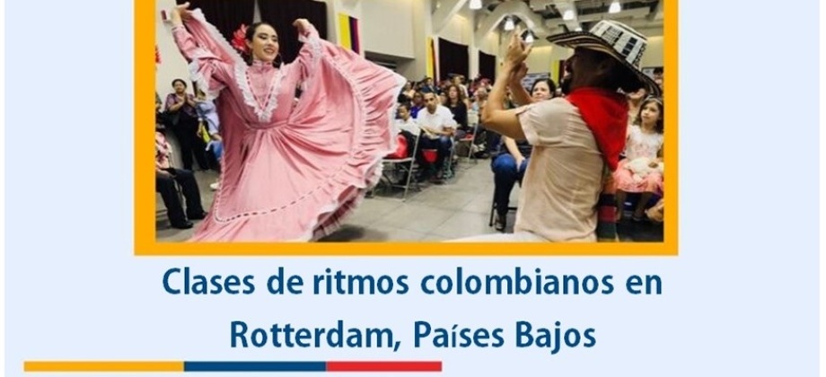 Participe en las clases de ritmos colombianos en Rotterdam